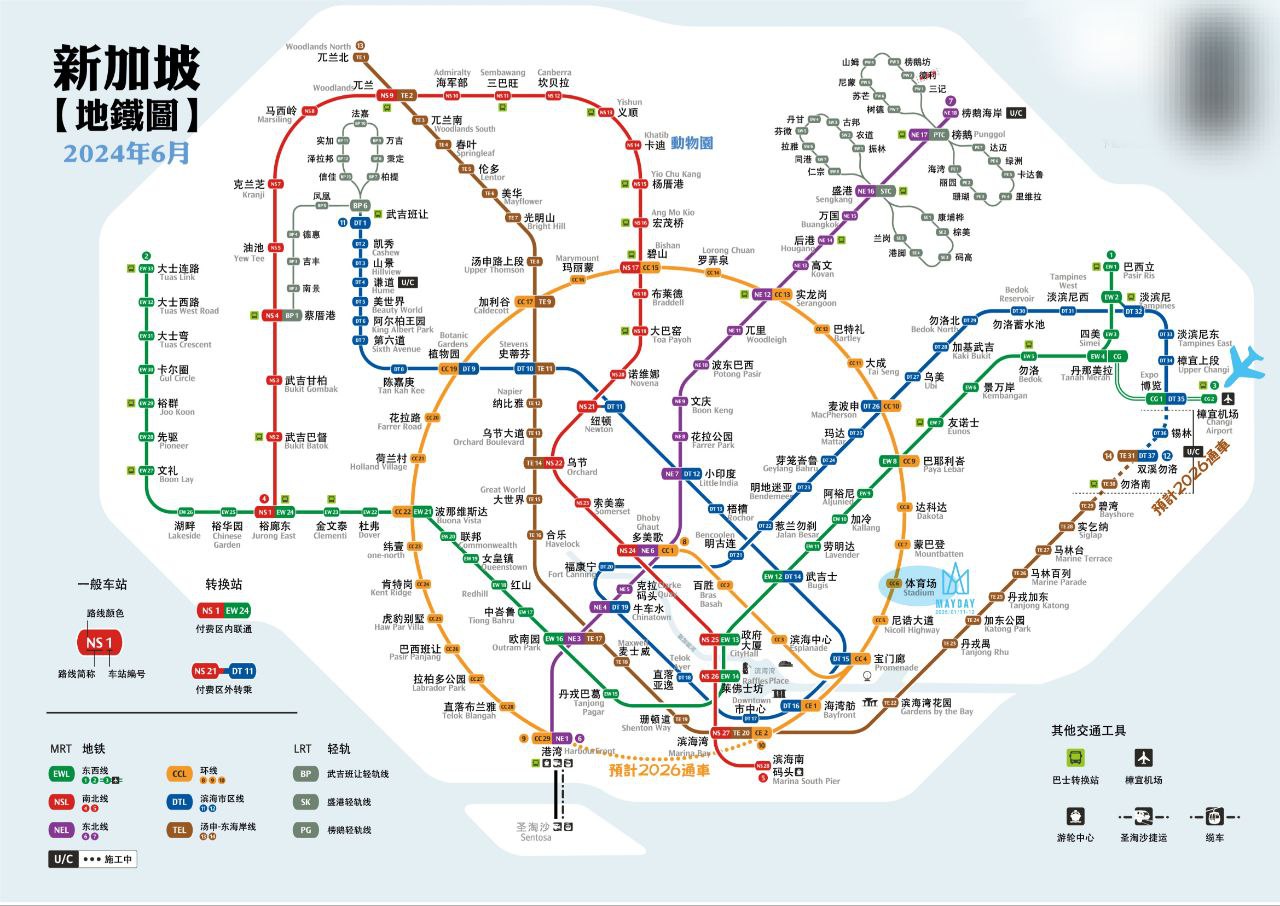 Singapore Metro Network